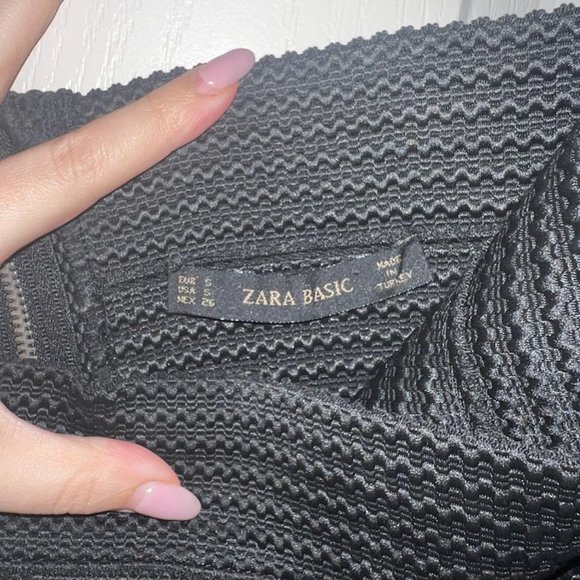 ZARA Bandage zipper skirt - Picture 2 of 4